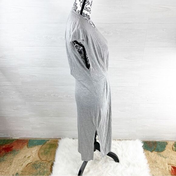 Iro Prickly Ruched Straight Cut Jersey Dress - Picture 6 of 10